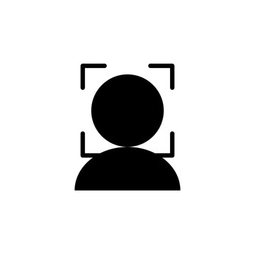 顔認証・生体認証のアイコン