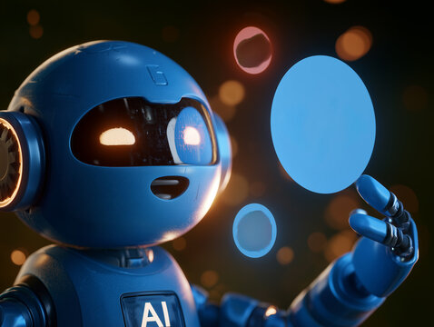 AI robot representing workflow automation and software development
