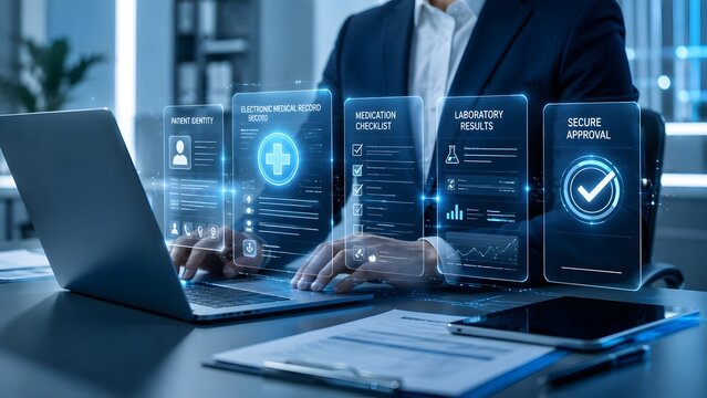Electronic Medical Record System And Patient Healthcare Data Management