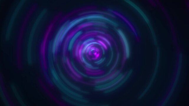 Dynamic abstract digital vortex of vibrant blue and purple light, creating a mesmerizing energetic swirl of futuristic patterns
