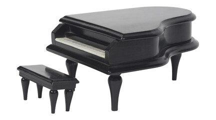 grand piano png, piano png, black piano png, musical instrument png, grand piano, black piano, piano instrument, musical instrument png on transparent cutout © Babal