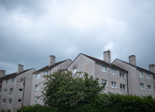 British Council Housing Tenement Estate Flats