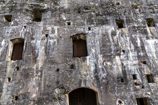 Forte Garda Austro-Hungarian fortress on Monte Brione in Riva del Garda, Italy