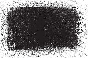 Obraz premium Glitch distorted geometric shape . Noise destroyed background . Trendy defect overlay texture . Glitched collage .Grunge textured . Distressed effect .Vector shapes with stripes screen print texture. 