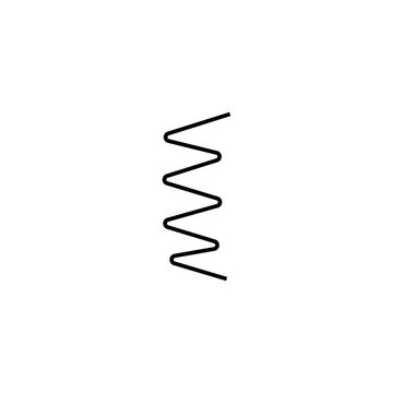 spiral spring icon