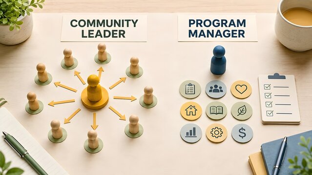 Community Leader Vs Program Manager Business Management Comparison