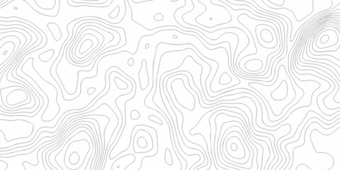 abstract white grid topography map hiking spiral texture. vector geographic contour mounted map wireframe background. © MST