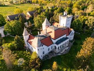 Fantast Castle in Becej, old castle of tradiotinal Dundjerski family, Serbia. The castle became one of the most famous castles in the Austro-Hungarian monarchy.  © nedomacki