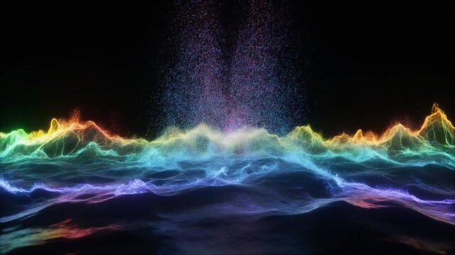 激アツ虹色プラズマ波の激突