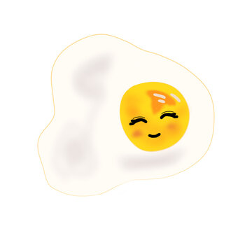 happy smiley face sunny sun egg