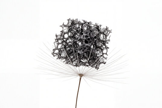 Graphene Aerogel Monolith with Ultra-Light Structure Resting on Dandelion Seed &ndash; 5K World Lightest Material