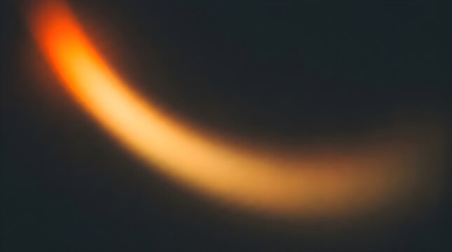 Abstract Light Leak Gradient Background with Atmospheric Orange and Yellow Color Tones