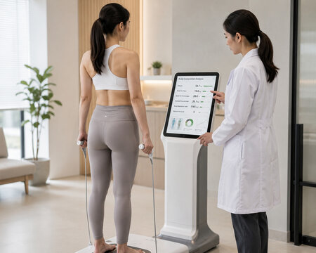 Body Composition Analysis for Muscle Mass and Body Fat Assessment