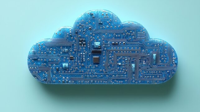 Electronic cloud with complex circuit details