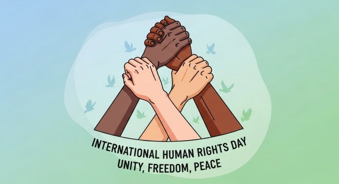 Hands Together for Human Rights Day