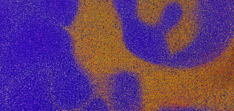 Composi&ccedil;&atilde;o art&iacute;stica envelhecida com formas abstratas e textura granulada, criando um fundo expressivo para design editorial e comunica&ccedil;&atilde;o criativa.