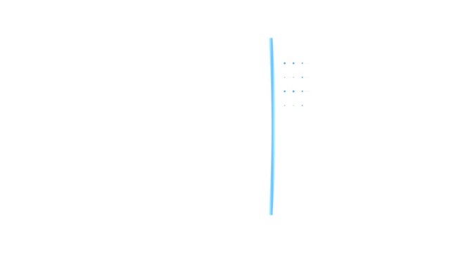 Cyber security digital network data motion on white background