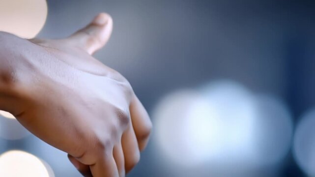 Close-up of a diverse handshake symbolizing unity and collaboration for multicultural business partnerships