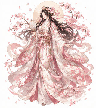 日本神話・古事記・日本の神様のイラスト素材｜天照大御神・素戔嗚尊・八百万の神々・和風神話 / Japanese Mythology and Kojiki, Japanese Gods Illustration