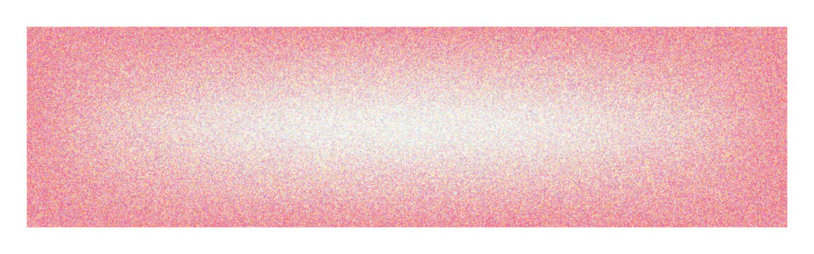 Pink glittering noise texture banner background for festive holiday celebration.