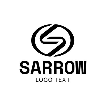 S arrow logo for logistics, technology, ecommerce and automotive businesses, featuring connection, movement, digital flow, mobility and modern branding template design.