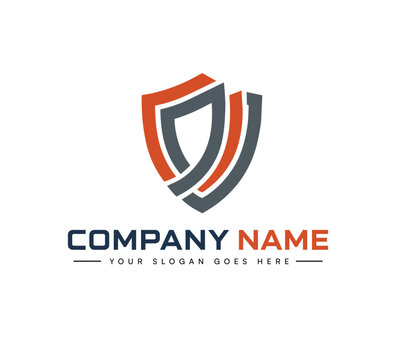 Modern Shield Security Logo and Protection Icon for Cybersecurity, Data Security, IT Technology, Insurance, Fintech, Business Branding, Digital Safety and Corporate Identity