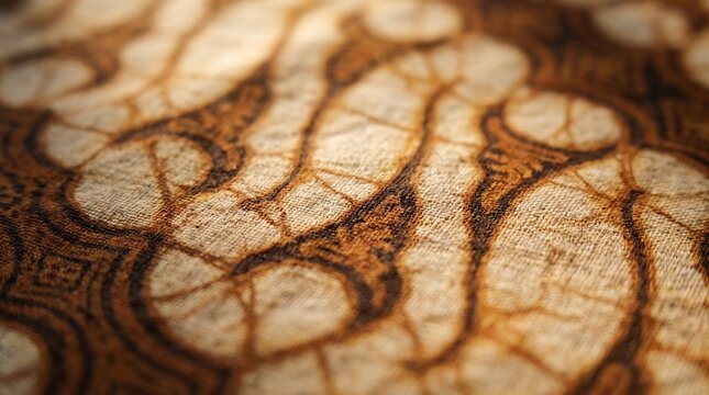 Parang Pattern Close-Up: The Timeless Geometry of Batik