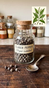 Cubeb pepper spice