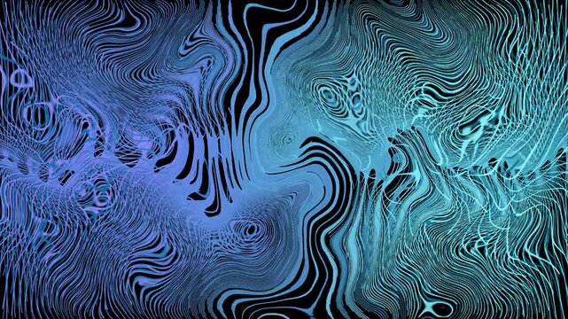 blue gradient abstract twisting particle texture motion graphic