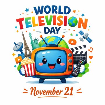 World Television Day, November 21, cartoon TV