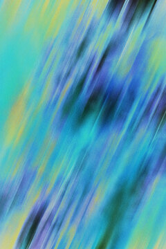 Vibrant neon blue and yellow diagonal blur with dynamic energetic motion effect. Bright background