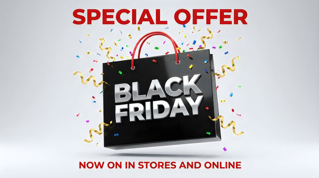 Black Friday Special Offer Sale Flyer Template