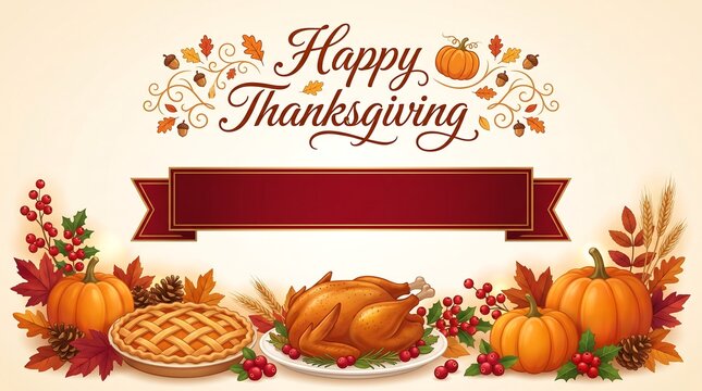 Celebrating the spirit of gratitude and togetherness this thanksgiving image showcases a bountiful feast warm wishes and cherished moments with loved ones