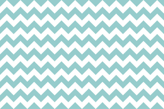 PaleTurquoise and white color Zig zag seamless pattern.