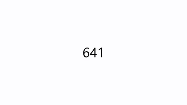 One thousand number counter animation from 0 to 1,000 on a transparent background ,counting numerals from 0 to 1000 Animated counting numbers count up to 1000 best for views, likes and amount concepts