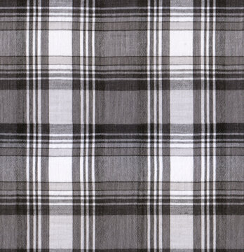 Seamless Abstract Background With Plaid Fabric. Quality Image For Your Project