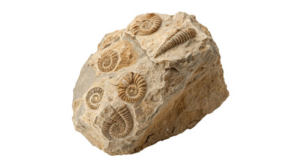 Ancient petrified mineral cluster specimen or rough geological organic stone artifact © Freya