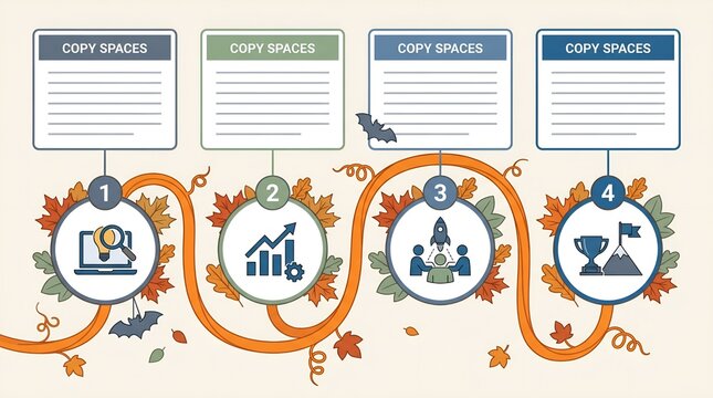 Business Growth Concept Infographic Design.