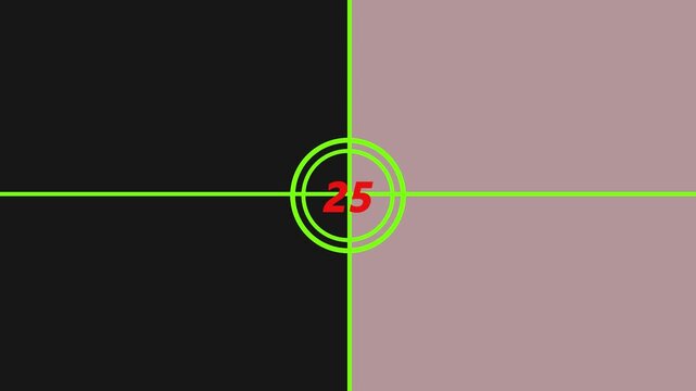 countdown timer video start from 20 to 30 number old style movie count in grey retro vintage , best suitable for your start of cinematography, movie or footage
