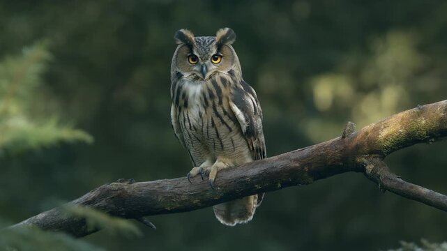 Animal habitat v2 owl branch Stable habitat behavior