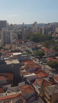 Skyline north part of Sao Paulo, Brazil. Juli 31, 2026.