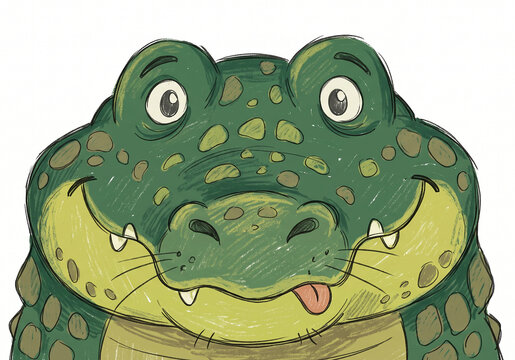 crocodil face