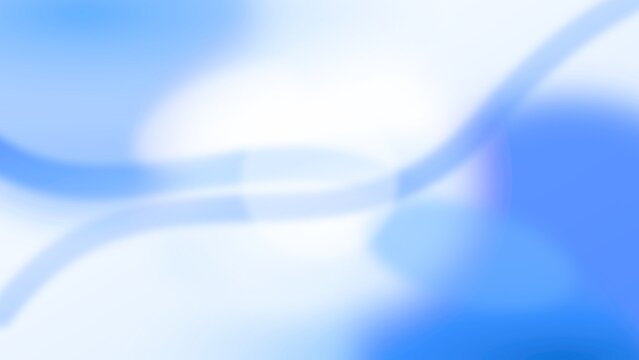 Abstract Glowing Blue and White Tech Background