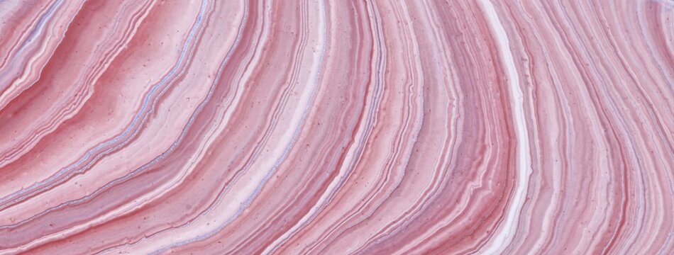 Abstract fluid art background with dusty pink marble texture. Liquid light rose acrylic painting backdrop