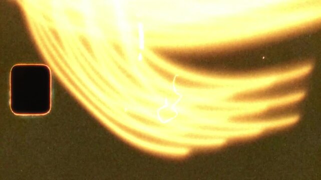 Super 8mm film frame with vintage light leaks effect