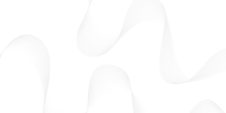 Wave digital swoosh flowing web soundwave template texture. Abstract white gradient blend line technology business wavy. paper waves flow minimal isometric grid smooth line.