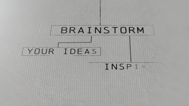 Minimal Mind Map Title Reveal