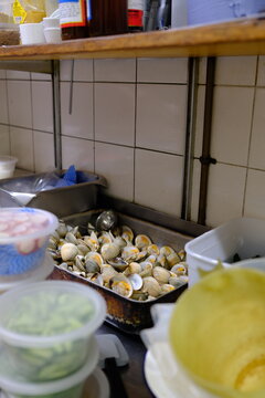 cockles through the boxes 