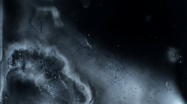 Dark obsidian stone texture with abstract smoky patterns and natural mineral surface