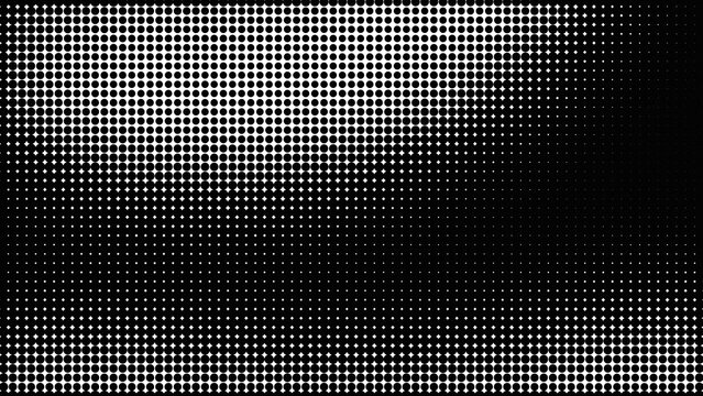 Gradient halftone dots background